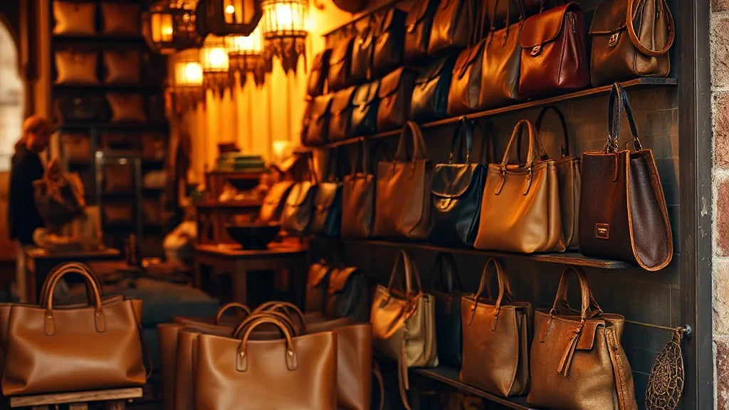 Maroquinerie à Marrakech : où trouver un vrai sac en cuir artisanal