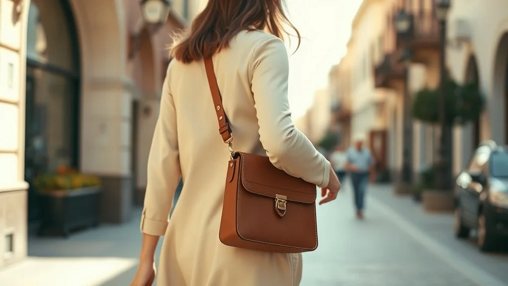 Le sac bandoulière en cuir : le it-bag du quotidien